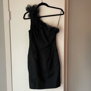 Black Phillip Lim 3.1 Ruffle One Shoulder Dress